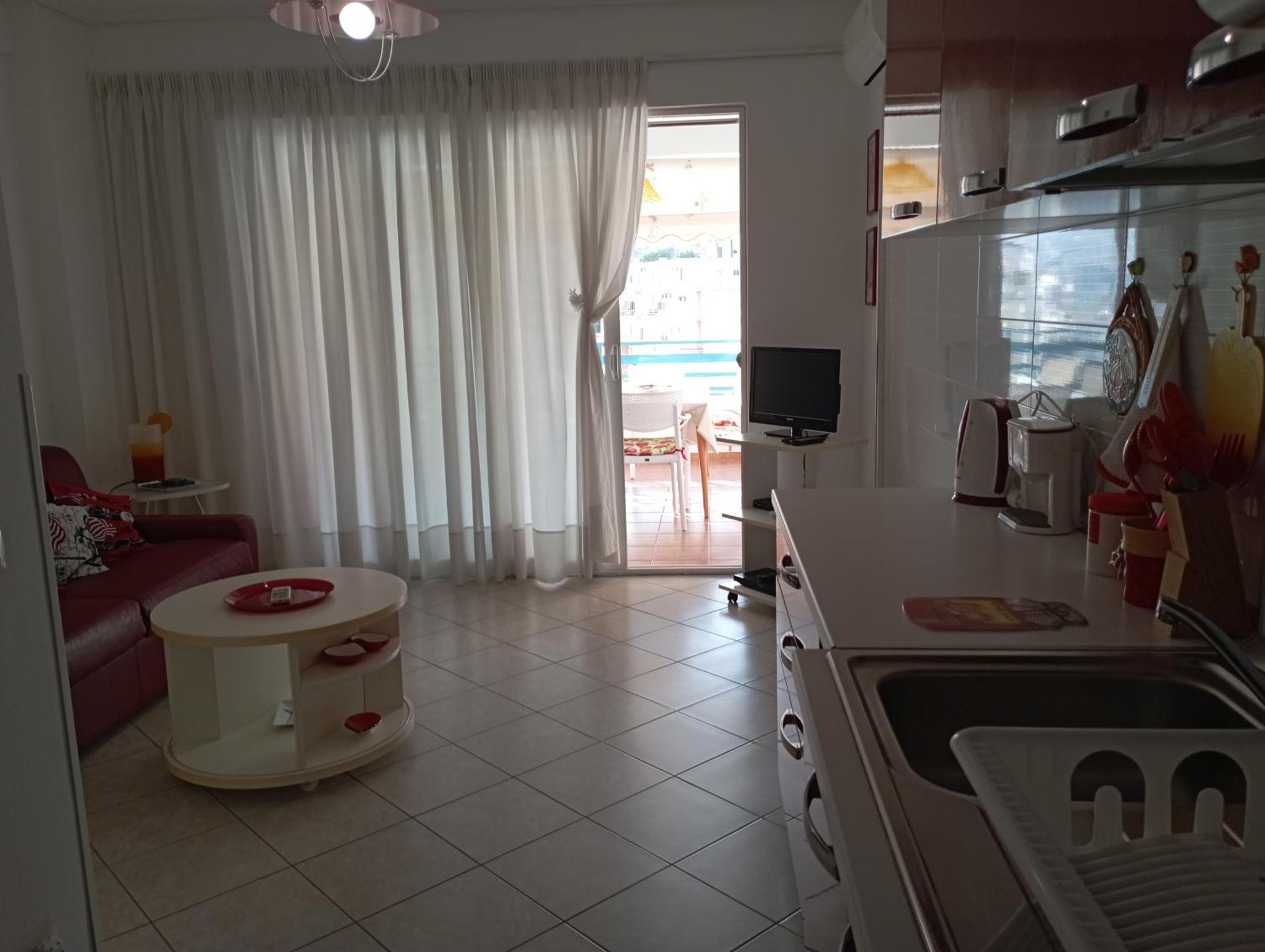 Apartment Alma Sarandë Buitenkant foto