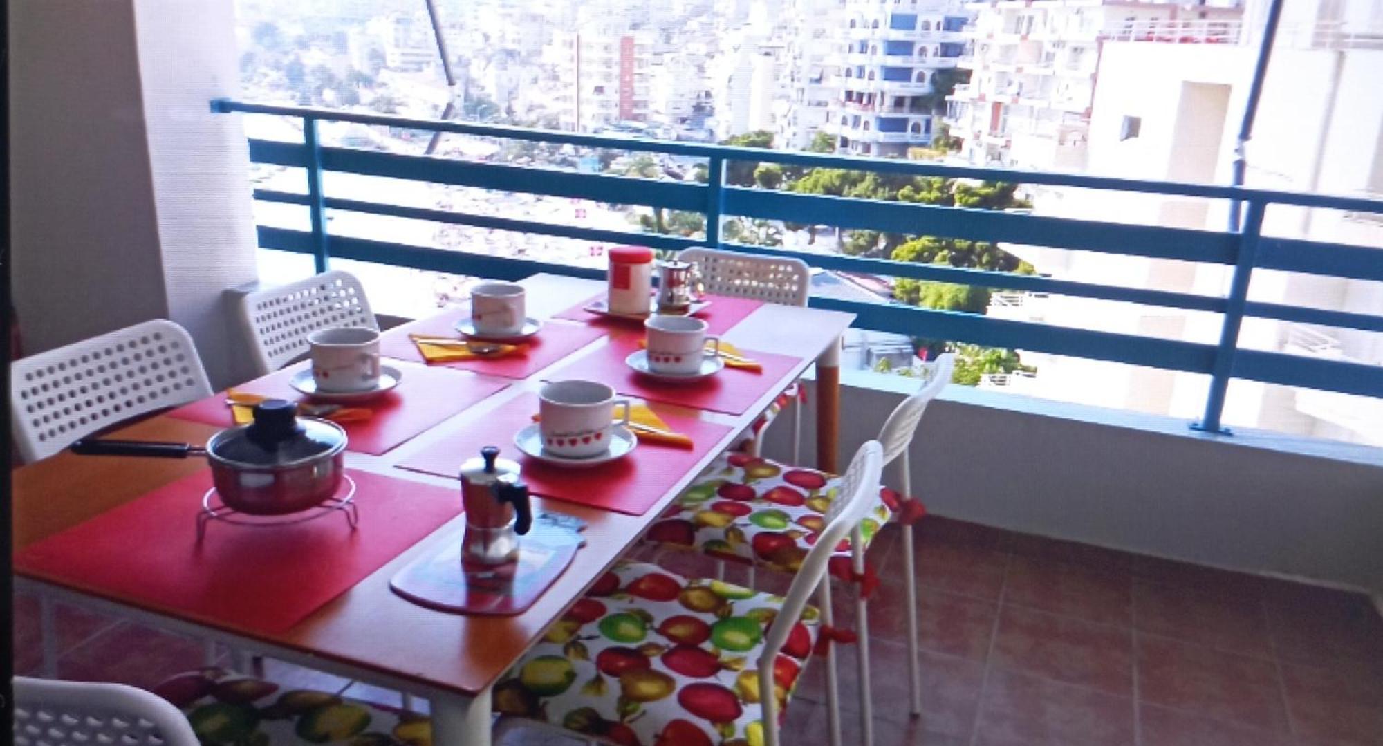 Apartment Alma Sarandë Buitenkant foto