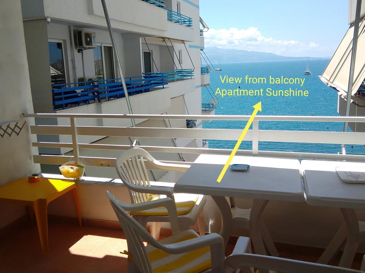 Apartment Alma Sarandë Buitenkant foto